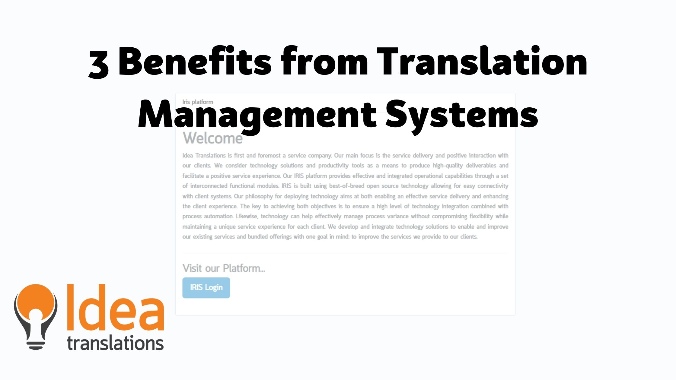 Translation Management System